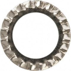 Value Collection - M20 Screw, 21mm ID, Stainless Steel External Tooth Lock Washer - 33mm OD, Uncoated, Grade 316 & Austenitic A4 - Exact Tool & Supply