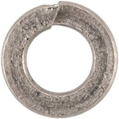 Value Collection - M2, 2.1mm ID, 4.4mm OD, 0.5mm Thick Split Lock Washer - 316 Austenitic Grade A4 Stainless Steel, Uncoated, 2.1mm Min ID, 2.4mm Max ID, 4.4mm Max OD - Exact Tool & Supply