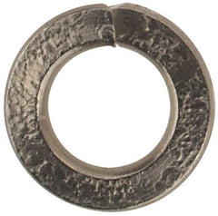 Value Collection - M2.5, 2.6mm ID, 5.1mm OD, 0.6mm Thick Split Lock Washer - 316 Austenitic Grade A4 Stainless Steel, Uncoated, 2.6mm Min ID, 2.9mm Max ID, 5.1mm Max OD - Exact Tool & Supply