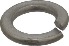 Value Collection - M12, 12.2mm ID, 21.1mm OD, 2.5mm Thick Split Lock Washer - 316 Austenitic Grade A4 Stainless Steel, Uncoated, 12.2mm Min ID, 12.7mm Max ID, 21.1mm Max OD - Exact Tool & Supply