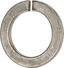 Value Collection - M48, 49mm ID, 75mm OD, 7mm Thick Split Lock Washer - 316 Austenitic Grade A4 Stainless Steel, Uncoated, 49mm Min ID, 50.5mm Max ID, 75mm Max OD - Exact Tool & Supply
