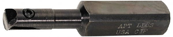 APT - 3, 3-1/2, 3-1/4, 4, 4-1/2, 4-3/4, 5-1/4" Max Bore, 1-1/16" Min Bore Smallest Bar, 3/4" Min Bore Largest Bar, Steel Indexable Boring Bar Set - Exact Tool & Supply