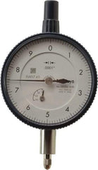 Mitutoyo - 0.025" Range, 0-10 Dial Reading, 0.0001" Graduation Dial Drop Indicator - 2-1/4" Dial, 0.01" Range per Revolution, 0.0001" Accuracy, Revolution Counter - Exact Tool & Supply