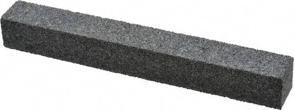 Made in USA - 24 Grit Silicon Carbide Square Dressing Stick - 8 x 1 x 1, Very Coarse Grade, Vitrified Bond - Exact Tool & Supply