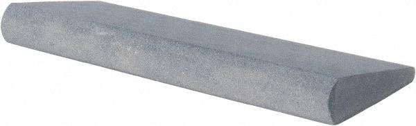 Made in USA - 4-1/2" Long x 1-3/4" Diam x 1/2" Thick, Silicon Carbide Sharpening Stone - Round, Fine Grade - Exact Tool & Supply