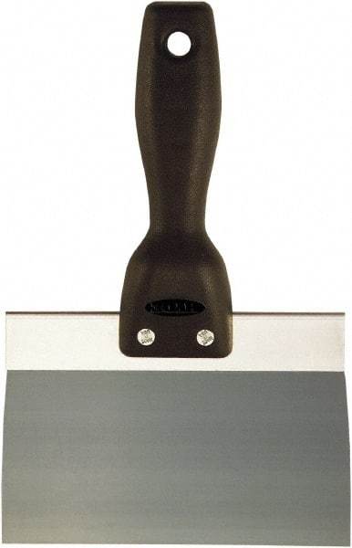 Hyde Tools - 6" Wide Flexible Blade Steel Joint Knife - Flexible - Exact Tool & Supply