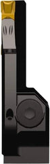Seco - CFO, External, Left Hand, 2.3" Max Depth of Cut, 5mm Min Groove Width, Indexable Grooving Tool Holder - LC.. 1605.. Insert Compatibility, 1" Shank Height, 1" Shank Width, 6" OAL - Exact Tool & Supply