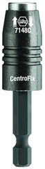 1/4" Bit Holder for Drills - CentroFix Quick Release Countersinks and Power Bits - Exact Tool & Supply