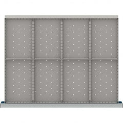 LISTA - 8-Compartment Drawer Divider Layout for 3.15" High Drawers - Exact Tool & Supply