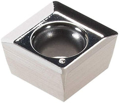 Walter - SPHT060304 G88 Grade WK10 Carbide Milling Insert - Uncoated, 0.1252" Thick, 1/4" Inscribed Circle, 0.4mm Corner Radius - Exact Tool & Supply