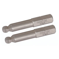 Ball End Hex Metric Long Insert Bit 4.0mm × 38mm (2 Bit Pack) - Exact Tool & Supply
