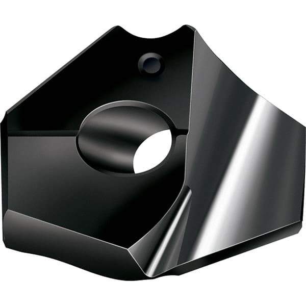 Walter - Series P6004, 18mm Diam Grade WNN25 Replaceable Drill Tip - Carbide, ta-C (DLC) Finish - Exact Tool & Supply