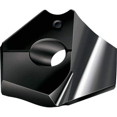 Walter - Series P6004, 18mm Diam Grade WNN25 Replaceable Drill Tip - Carbide, ta-C (DLC) Finish - Exact Tool & Supply