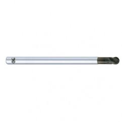 1.5mm Dia. - 75mm OAL - Diamond CBD - Ball End SE EM - 4 FL - Exact Tool & Supply