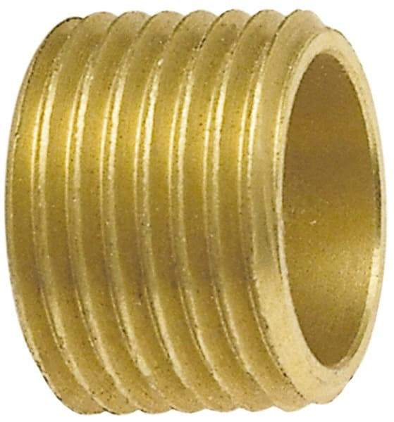 NIBCO - 1/2" Cast Copper Pipe Flush Adapter - C X M, Pressure Fitting - Exact Tool & Supply