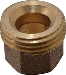 NIBCO - 1/2" Cast Copper Pipe Hose Adapter - C x Hose, Pressure Fitting - Exact Tool & Supply