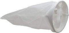 Pentair - 100 Micron, Size 1, 100 GPM Max Flow, High Flow Bag Filter - 7 Inch Diameter, 16-1/2 Inch Long, 2 Sq. Ft. - Exact Tool & Supply