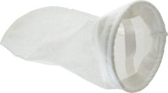 Pentair - 300 Micron, Size 1, 100 GPM Max Flow, High Flow Bag Filter - 7 Inch Diameter, 16-1/2 Inch Long, 2 Sq. Ft. - Exact Tool & Supply