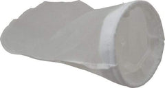 Pentair - 400 Micron, Size 1, 100 GPM Max Flow, High Flow Bag Filter - 7 Inch Diameter, 16-1/2 Inch Long, 2 Sq. Ft. - Exact Tool & Supply