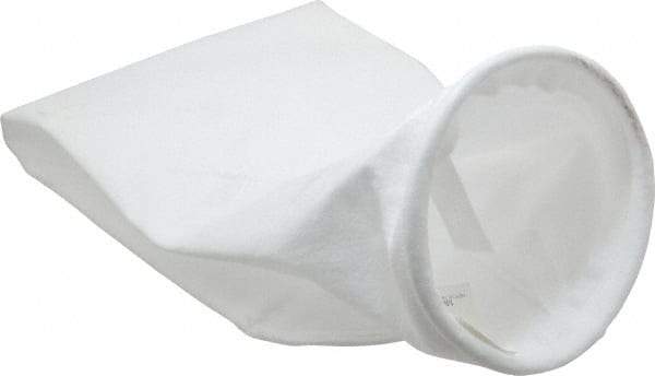 Pentair - 50 Micron, Size 2, 200 GPM Max Flow, High Flow Bag Filter - 7 Inch Diameter, 32 Inch Long, 4.4 Sq. Ft. - Exact Tool & Supply