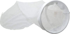 Pentair - 100 Micron, Size 2, 200 GPM Max Flow, High Flow Bag Filter - 7 Inch Diameter, 32 Inch Long, 4.4 Sq. Ft. - Exact Tool & Supply