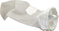 Pentair - 200 Micron, Size 4, 50 GPM Max Flow, High Flow Bag Filter - 4.1 Inch Diameter, 14 Inch Long, 1 Sq. Ft. - Exact Tool & Supply