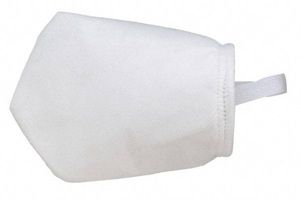 Pentair - 75 Micron, Size 3, 15 GPM Max Flow, High Efficiency Bag Filter - 4.1 Inch Diameter, 8 Inch Long, 1/2 Sq. Ft. - Exact Tool & Supply