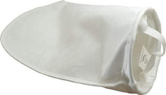 Pentair - 100 Micron, Size 1, 70 GPM Max Flow, High Efficiency Bag Filter - 7 Inch Diameter, 16-1/2 Inch Long, 2 Sq. Ft. - Exact Tool & Supply