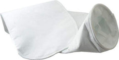 Pentair - 25 Micron, Size 2, 110 GPM Max Flow, High Efficiency Bag Filter - 7 Inch Diameter, 32 Inch Long, 4.4 Sq. Ft. - Exact Tool & Supply
