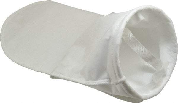 Pentair - 50 Micron, Size 2, 150 GPM Max Flow, High Efficiency Bag Filter - 7 Inch Diameter, 32 Inch Long, 4.4 Sq. Ft. - Exact Tool & Supply