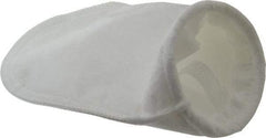 Pentair - 100 Micron, Size 3, 15 GPM Max Flow, High Efficiency Bag Filter - 4.1 Inch Diameter, 8 Inch Long, 1/2 Sq. Ft. - Exact Tool & Supply