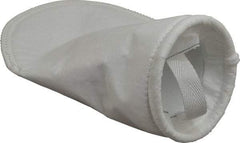 Pentair - 5 Micron, Size 3, 10 GPM Max Flow, High Efficiency Bag Filter - 4.1 Inch Diameter, 8 Inch Long, 1/2 Sq. Ft. - Exact Tool & Supply