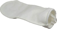 Pentair - 100 Micron, Size 4, 30 GPM Max Flow, High Efficiency Bag Filter - 4.1 Inch Diameter, 14 Inch Long, 1 Sq. Ft. - Exact Tool & Supply