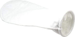 Pentair - 10 Micron, Size 4, 20 GPM Max Flow, High Efficiency Bag Filter - 4.1 Inch Diameter, 14 Inch Long, 1 Sq. Ft. - Exact Tool & Supply