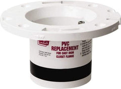 Oatey - Faucet Replacement Closet Flange Replacement - Cast Iron - Exact Tool & Supply
