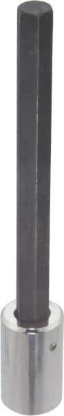 Proto - 1/2" Drive, 1/2" Hex Bit Socket - 7-1/8" OAL, 5-3/8" Bit Length, Long Hex Bit Socket - Exact Tool & Supply
