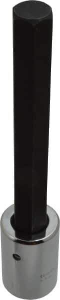 Proto - 1/2" Drive, 17mm Hex Bit Socket - 7-1/4" OAL, 5-1/8" Bit Length, Long Hex Bit Socket - Exact Tool & Supply