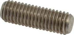 Dan-Loc Bolt & Gasket - 1/2-13 1-1/2" OAL Fully Threaded Stud - Stainless Steel, Plain Finish - Exact Tool & Supply