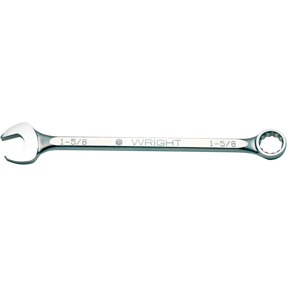 Wright Tool & Forge - Combination Wrenches; Type: Combination Wrench ; Tool Type: SAE ; Size (Inch): 2-5/8 ; Number of Points: 12 ; Finish/Coating: Satin Finish ; Material: Alloy Steel - Exact Tool & Supply