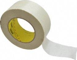 3M - 60 Yd Long x 2" Wide, Series 361, White Silicone Glass Cloth Tape - 7.5 mil Thick, 182 Lb/In Tensile Strength - Exact Tool & Supply