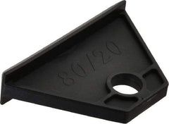 80/20 Inc. - 3" Wide, 1.6" High, Open Shelving Polymer Shelf - Nylon, 1.05" Deep, Use with Series 15 - Exact Tool & Supply