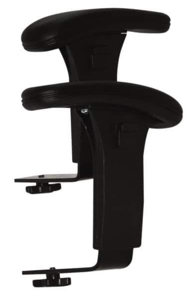 Bevco - Black Adjustable Arms - For Multi-Task Swivel Chairs - Exact Tool & Supply