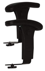 Bevco - Black Adjustable Arms - For Multi-Task Swivel Chairs - Exact Tool & Supply
