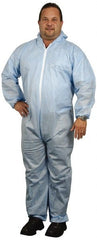 PRO-SAFE - 25 Qty 1 Pack Size M SMS Chemical Resistant Coveralls - Exact Tool & Supply