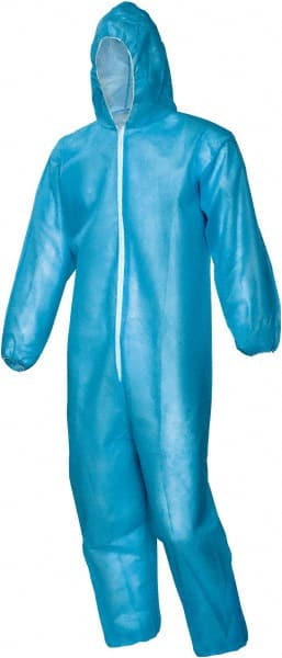 PRO-SAFE - 25 Qty 1 Pack Size 2XL Polypropylene General Purpose Coveralls - Exact Tool & Supply