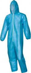 PRO-SAFE - 25 Qty 1 Pack Size 2XL Polypropylene General Purpose Coveralls - Exact Tool & Supply