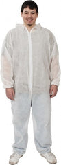 PRO-SAFE - 25 Qty 1 Pack Size M Polypropylene General Purpose Coveralls - Exact Tool & Supply