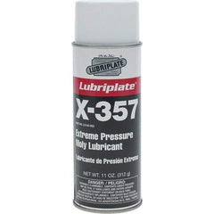 Lubriplate - 11 oz Aerosol Lithium Extreme Pressure Grease - Black, Extreme Pressure, 250°F Max Temp, NLGIG 1, - Exact Tool & Supply