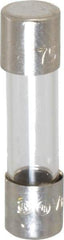 Cooper Bussmann - 250 VAC, 32 VDC, 0.75 Amp, Fast-Acting Miniature Glass Fuse - 20mm OAL, 10 at 125 V kA Rating, 5mm Diam - Exact Tool & Supply