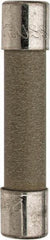 Cooper Bussmann - 250 VAC, 0.5 Amp, Time Delay Miniature Ceramic Fuse - 1-1/4" OAL, 1/4" Diam - Exact Tool & Supply